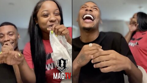 Reginae's "BF" Armon Can't Stop Laughing At Her Attempts To Sing! 😭