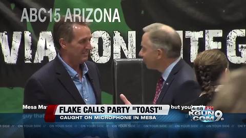 Sen. Jeff Flake says Republicans may be 'toast', citing 'the party of Roy Moore and Donald Trump'