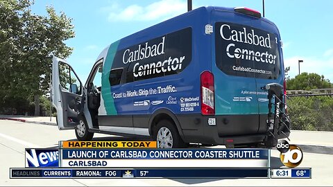 New shuttle service to connect commuters to different parts of Carlsbad