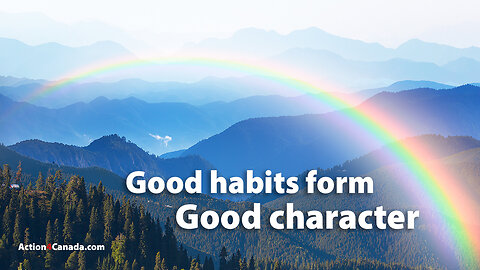 Good Habits Form Good Character: Action4Canada Youth Speeches 2023