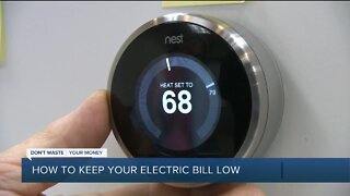 How to keep your electric bill low