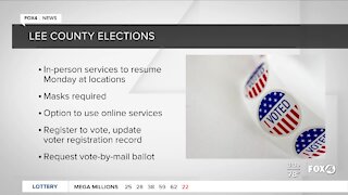 Lee County Election Office reopens
