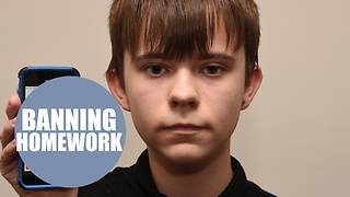 Schoolboy aged 15 launches petition to ban HOMEWORK in secondary schools in UK