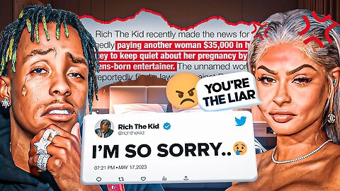 This Rapper's $35K Abortion Deal Was Just Exposed 😱 | Rich The Kid