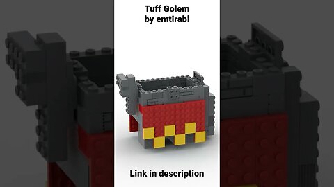 Lego Minecraft Tuff Golem - Animation