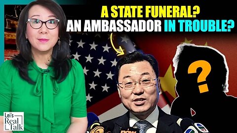 Another Chinese diplomat in trouble? Whose funeral is Beijing planning?