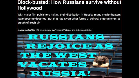 COLD SHOULDER FROM HOLLYWOOD HOW RUSSIANS SURVIVE WITHOUT NETFLIX~!