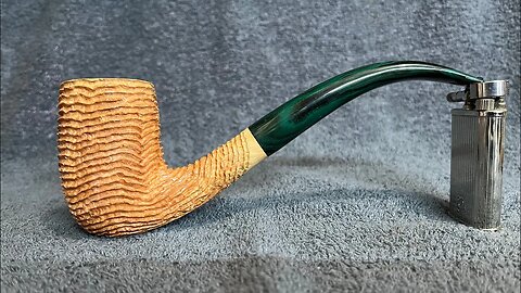 LCS Briars pipe 785 carve-blasted magnum LC (swan neck)