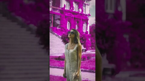 Infrared photo effect in Photoshop Short #mcd #mcddesigner #photoshop_tutorial #adobe #shorts #short