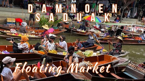 Damnoen Saduak Floating Market - Great Day Trip from Bangkok - Thailand 2022