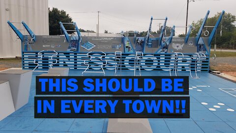 Every Town Should Have One of These - Fitness Court Tutorial & Demo