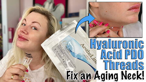 Fix an Aging Neck with HA PDO Screw Threads | Code Jessica10 Saves you Money at AceCosm.com