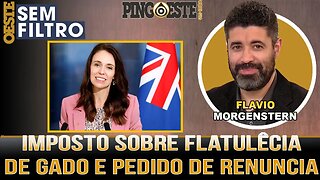 Imposto sobre flatulência do gado e renúncia da Premier da Nova Zelândia [FLAVIO MORGENSTERN]