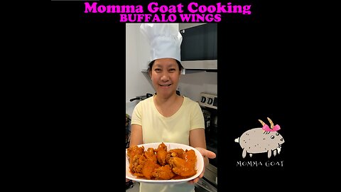 Momma Goat Cooking - Buffalo Wings - The BEST Wings You'll Ever Have #food #cooking #cookinglive