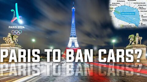 PARIS TO ELIMINATE CARS FROM ROADS | 2024 OLYMPIC GAMES | TRANQUIL ZONE | CAR-FREE DAYS
