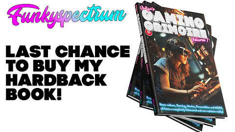 FUNKYSPECTRUM - Last chance to order my book!