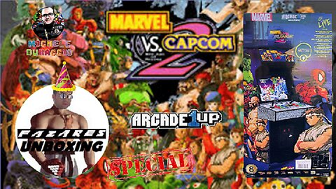 Fazares Unboxing Special Compleanno - ARCADE1UP MARVEL VS. CAPCOM 2 (ASSEMBLAGGIO E RECENSIONE)