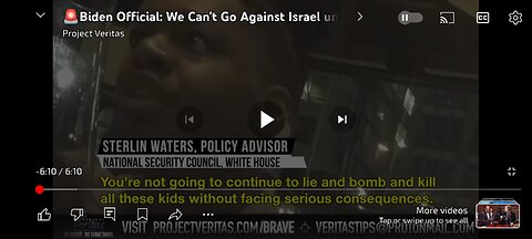 Project Veritas: Biden, Israel, Palestine & the Jewish vote