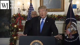 President Trump Remarks On Jerusalem