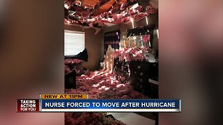 Hospital co-workers surprise new nurse after she lost everything in Hurricane Michael