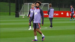 All smiles as Liverpool train ahead of Europa League clash with Union Saint-Gilloise