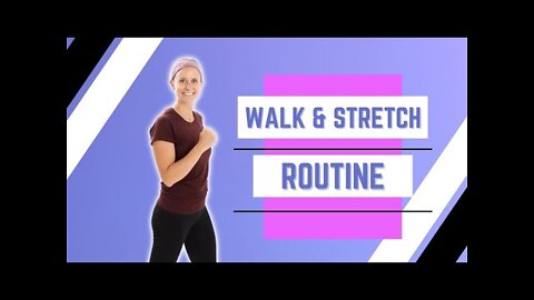 15 Minute Morning Walk & Stretch Routine