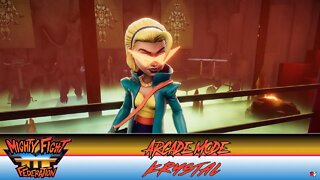 Mighty Fight Federation: Arcade Mode - Krystal