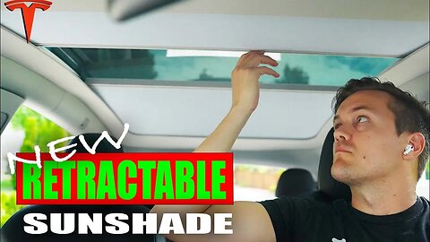 NEW Retractable Sunshades For Tesla Model Y & 3 | MUCH better than I imagined