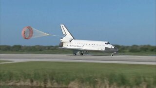 Shuttle Atlantis Landing Video