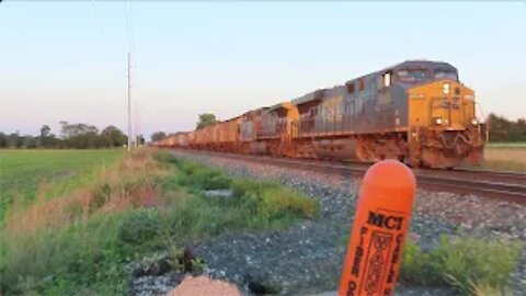 CSX V157 Empty Grain Train from Bascom, Ohio June 13, 2021