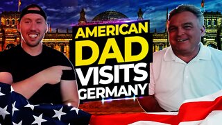 American Dad Visits Germany! Summer break; American in Germany!
