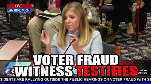 Witness Testifies that Military Ballots Looked like Photocopies!
