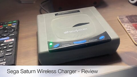 Sega Saturn Wireless Charger Review #segasaturn