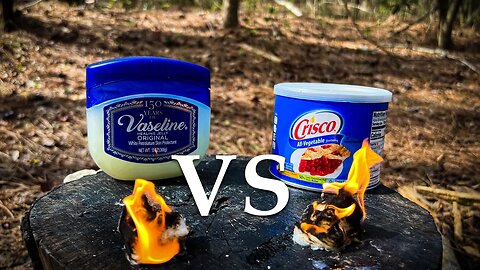 Vaseline vs Crisco comparison and fail