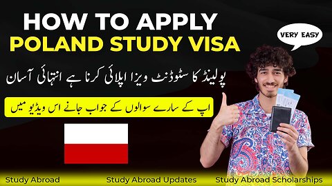 How to Apply Poland Study Visa | Student Visa Requirements | Poland study and work