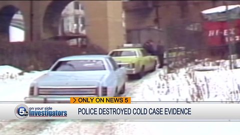 Local family reports Cleveland police threw-out evidence in 37-year-old unsolved murder case