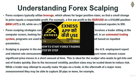 Understanding How Forex Scalping Work. #4