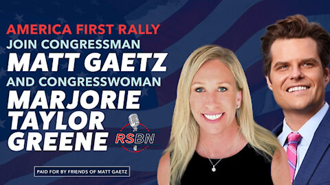 America First Rally with Rep. Greene and Rep. Gaetz in Des Moines, IA 8/19/20