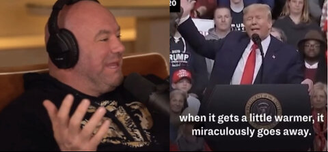 Dana White: Where Did Covid Go? Trump Did Predict It Would Miraculously Disappear By April