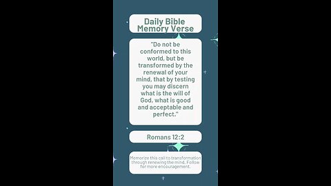 Bible Memory Verse of the Day #christianity #God #Jesus #Bible #Biblestudy #Romans