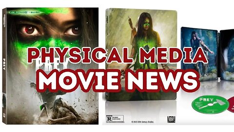 Physical Media & Movie News ep 4: Prey coming to 4K Blu-ray