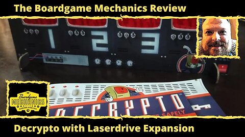 The Boardgame Mechanics Review Decrypto w/ Laserdrive Expansion