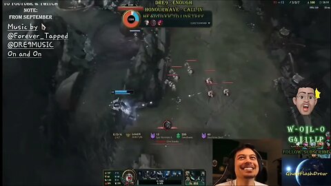 GhostFlashDrew is back with his Ashe & is creating highlights League of Legends
