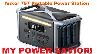 Anker 757 Portable Power Station Powerhouse 1229Wh LiFePO4 Battery 1500W Solar Generator Review