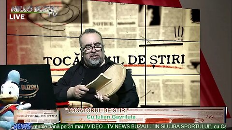 LIVE – TV NEWS BUZAU – “Tocatorul de stiri”, cu Iulian Gavriluta. Azi despre: Palmieri si macaci,…