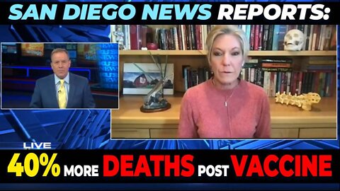 40% Increase IN Deaths After Covid Vaccine: San Diego TV Reports
