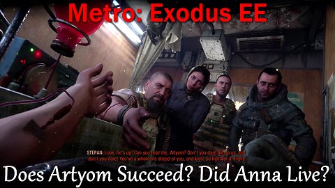 Metro: Exodus EE- No Commentary- Main Quests- Dead City- The Final Episode. Does Artyom Succeed?