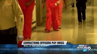 Pay hikes for corrections officers amid staffing crisis