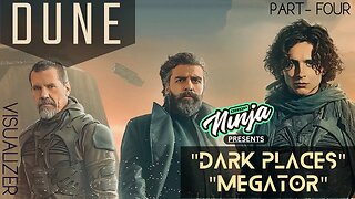 "Dark Places" "Megator" #technomix | Dune Visualizer | Part 4