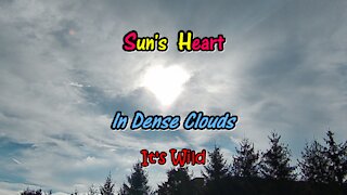 Sun’s Heart In Dense Clouds